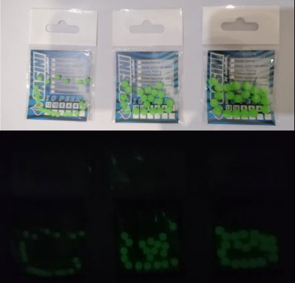 Borrachas fosforescentes